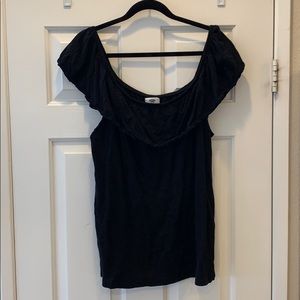 Off the shoulder top